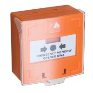 Buton iesire de urgenta cu 3 comutatoare NC-COM-NO, portocaliu SCP-100-or