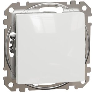 Intrerupator simplu Schneider, SDD111101 Sedna Design, alb