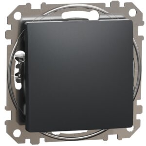 Intrerupator simplu, Schneider, SDD114101, Sedna Design, antracit
