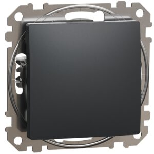 Intrerupator cu revenire 10A, Schneider, SDD114111, Sedna Design, antracit
