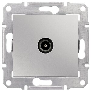 Priza TV capat,1 dB Schneider Sedna SDN3201660, aluminiu