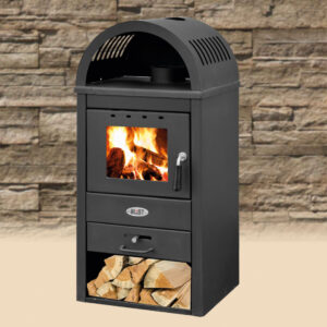 Semineu ( SOBA ) combustibil solid Fornello B10 E 7-9 KW 465x390x970 mm