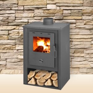 Semineu ( SOBA ) combustibil solid Fornello B1 7-9 KW 465x390x800 mm