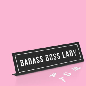 Semn Metalic cu Litere Magnetice pentru Birou