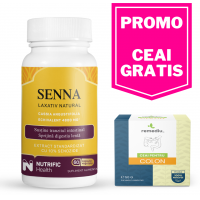 Senna - laxativ natural 60cps NUTRIFIC