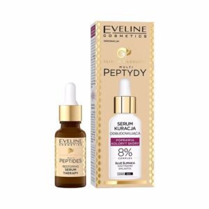 Ser Regenerator cu Peptide, pentru uniformizarea nuantei tenului, Eveline Cosmetics Multi Peptides, 18 ml