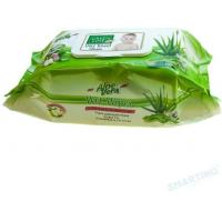 Servetele umede cu capac-aloe vera-120 buc 1buc ELA KOZMETIK