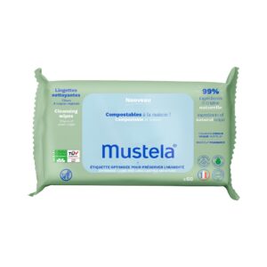 Servetele umede curatatoare, Mustela, 60 bucati