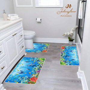 Set 3 covoare mari de baie - cod 12