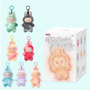 Set 3 Jucarii de Plus Labubu – Seria BigIntoEnergy, Generatia 3, Modele Surpriza, 15 cm