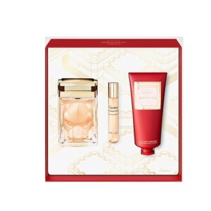 Set Cadou Cartier La Panthere, Apa de Parfum 100 ml + Lotiune de corp, 100 ml + Apa de Parfum, 10 ml