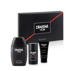Set cadou Guy Laroche Drakkar Noir, Apa de Toaleta 100 ml + Gel de Dus 50 ml + Deodorant Stick 75 gr (Concentratie: Apa de Toaleta, Gramaj: 100 ml + 50 ml Gel de Dus + 75 gr Deodorant Stick)