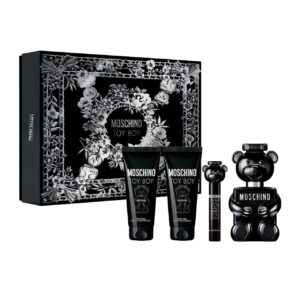 Set cadou Moschino Toy Boy Apa de Parfum, 100 ml + Gel de dus, 100 ml + After Shave Balsam 100 ml +mini Apa de Parfum, 10 ml