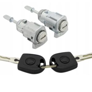 Set Cilindru Inchidere Usa Techstar, Compatibil VW Golf 4, Bora, Passat B5, Polo 9N, Skoda Octavia, Fabia, Audi A6 C5, Echiv 1U0837167E