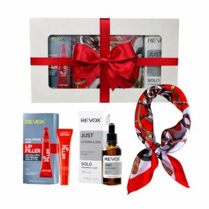 Set Elysa – Ser Revox Vitamin C 20% 30ml, Lip Filler Revox 12ml, Esarfa satinata