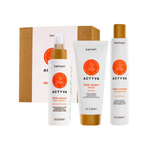 Set Kemon Actyvia Linfa Solare, Sampon 250 ml + Masca 200 ml + Spray 125 ml