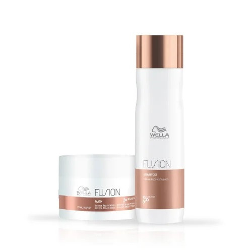 Set pentru reparare intensa Wella Professionals Fusion, Sampon 250 ml + Masca 150 ml