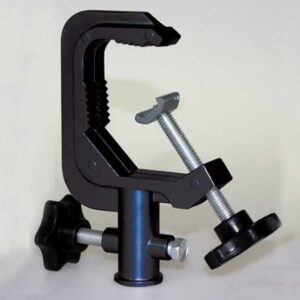 Carlig stand lumini cu sistem BLOCARE,NEGRU Ibiza Light SH1B