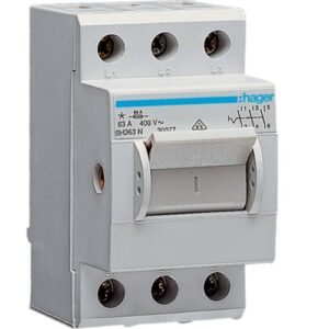 Separator compact 3P, 63A, 2.5 module Hager SH363N