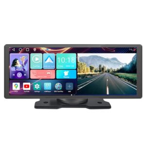 Sistem Multimedia Techstar® Apple Carplay/Android 9001PND, Ecran Tactil, 9.3 Inch 1600x600 HD IPS, Bluetooth, Mirror Link, Card TF, Negru