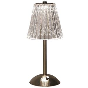 Lampa birou 3W 3IN1 cu acumulator 1800MAH - nickel auriu V-TAC SKU-10327