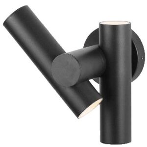 Corp iluminat LED 2 cai 6W 600LM 3000K IP44 - negru V-TAC SKU-10473