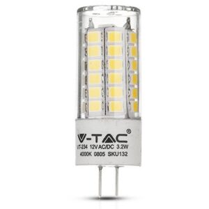 Bec LED G4 3.2W 6400K alb rece V-TAC SKU-133