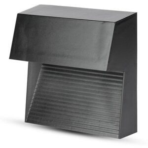 Corp iluminat LED Steplight montaj SCARA/PERETE 3W 4000K - negru V-TAC SKU-1399