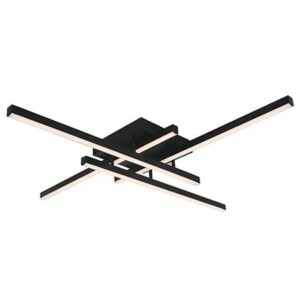 Candelabru LED dimabil 38W 3000K 85X85X10.5CM - negru V-TAC SKU-14994