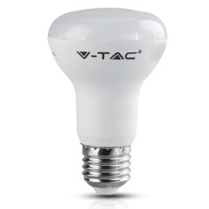 Bec LED R63 E27 8.5W 6500K alb rece, cip Samsung V-TAC SKU-21143