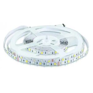 Banda LED SMD5050 60LED/M RGB + alb cald IP20 5M V-TAC SKU-212553
