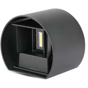 Lampa LED 6W IP65 4000K - negru V-TAC SKU-217090