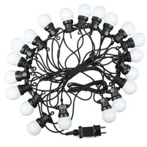 Sir iluminat festiv IP44 10M 0.5W x 20 3000K alb cald V-TAC SKU-217439