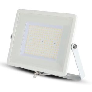 Reflector LED SMD slim 100W 115LM/W 4000K IP65 alb, cip Samsung V-TAC SKU-21768