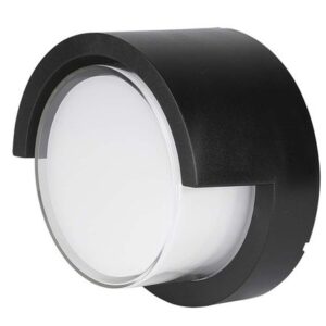 Lampa LED 12W IP65 4000K alb neutru - negru V-TAC SKU-218538