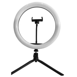 Selfie ring light 10" cu trepied V-TAC SKU-23048