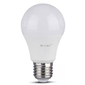 Bec LED A60 E27 6.5W A++ 6400K alb rece cip Samsung V-TAC SKU-257