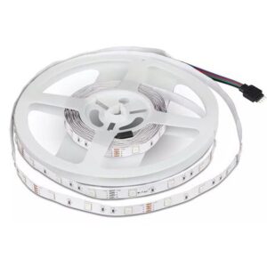Kit banda LED SMD5050 30LED/M RGB IP20 10M V-TAC SKU-2630