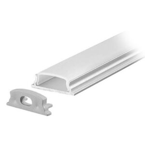 Profil aluminiu pentru banda LED flexibil 2M 18MM x 6MM V-TAC SKU-2909