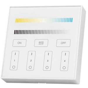 Controller banda LED 4 zone WI-FI - alb V-TAC SKU-2916