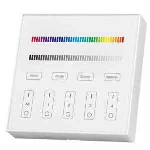 Controller banda LED RGB + alb 4 zone WI-FI - alb V-TAC SKU-2917