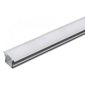 Profil aluminiu pentru banda LED 2M 23MM X1 5.5MM mat V-TAC SKU-3351