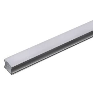 Profil aluminiu pentru banda LED 2M 17.2MM x 15.5MM mat V-TAC SKU-3354