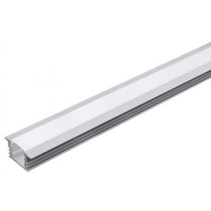 Profil aluminiu pentru banda LED 2M 24.5MM x 12.2MM mat V-TAC SKU-3357