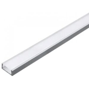 Profil aluminiu pentru banda LED 2M 16MM x 7.MM alb V-TAC SKU-3370