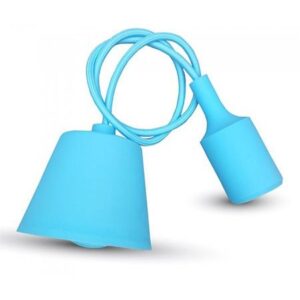 Pendul tavan albastru deschis 1M, E27 V-TAC SKU-3482