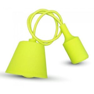 Pendul tavan galben 1M, E27 V-TAC SKU-3485