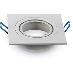 Corp spot GU10 alb patrat V-TAC SKU-3605