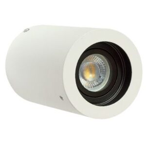 Corp iluminat montaj perete soclu GU10 rotund alb V-TAC SKU-3627