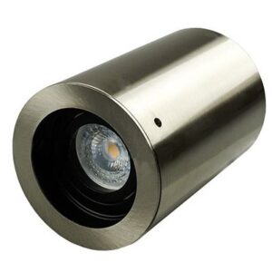 Corp iluminat montaj perete soclu GU10 rotund nichel satinat V-TAC SKU-3629